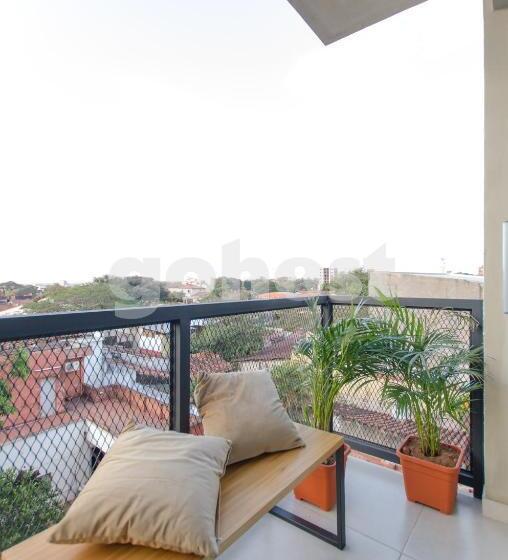 هتل Comfy Loft Bbq Terrace And Balcony