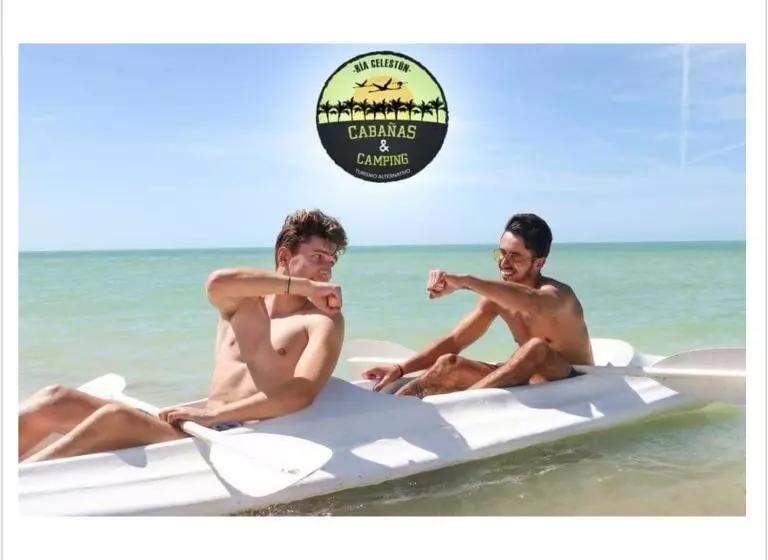 Hotelli Cabañas Camping Ria Celestun