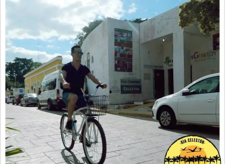 Hotelli Cabañas Camping Ria Celestun