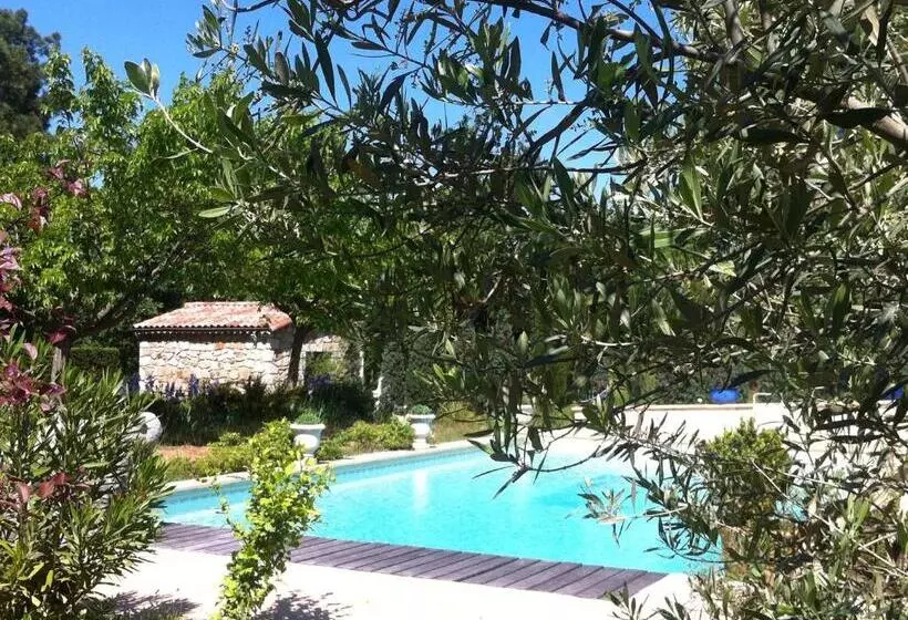Aamiaismajoitus (B&B) Domaine Du Planas Ailhon Ardeche