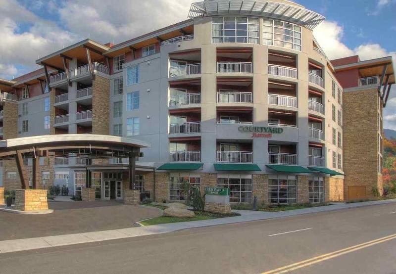 בית מלון כפרי Courtyard By Marriott Gatlinburg Downtown