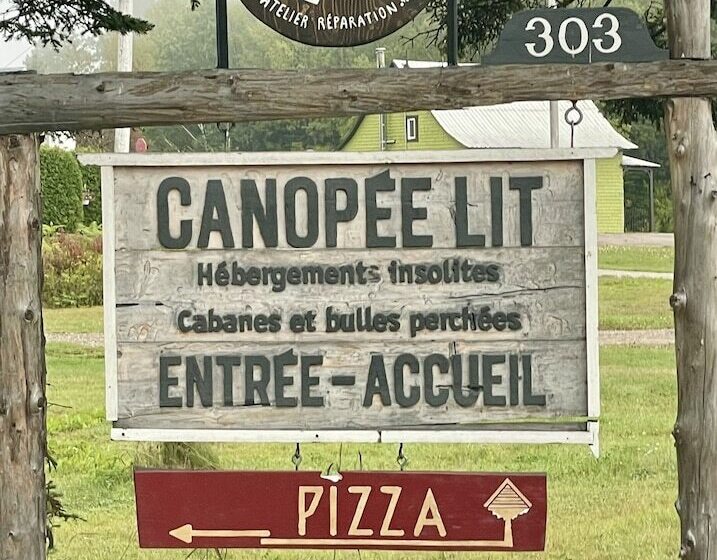 בית מלון כפרי Canopee Lit