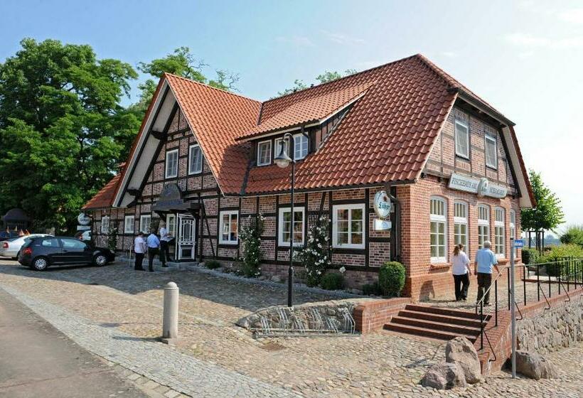 酒店 Fischhaus Am Schaalsee