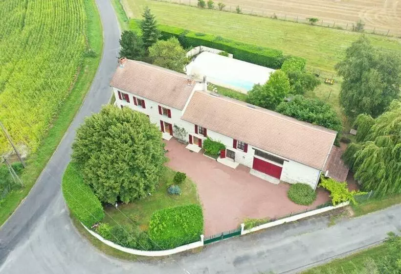 ペンション Chambre D Hôtes Des Gâtines