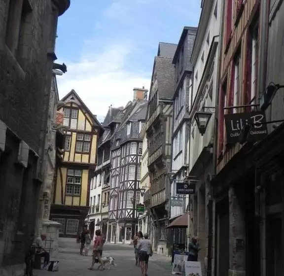 ペンション Chambre Des Plages Normandes