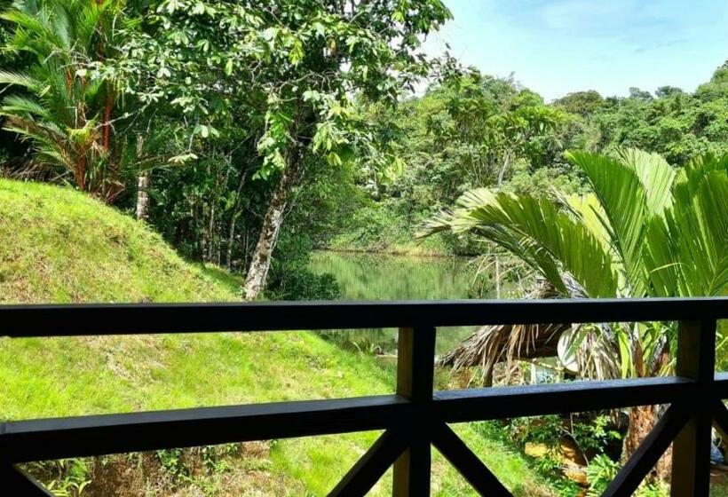 リゾートホテル Rain Forest Lodge Playa Jaguar Panama