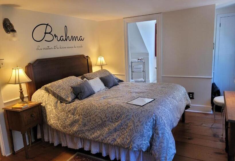 Пансион Om Chalet 3 Avec Spa Et Accès Au Fleuve