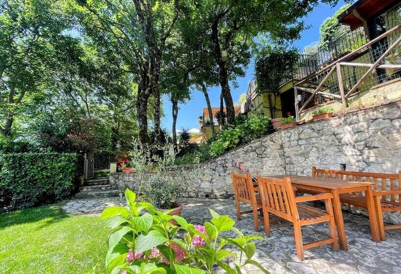 هتل Spoleto Splash : Toretta/wifi/aircon/dishwasher Large Terrace, Patio, Gardens