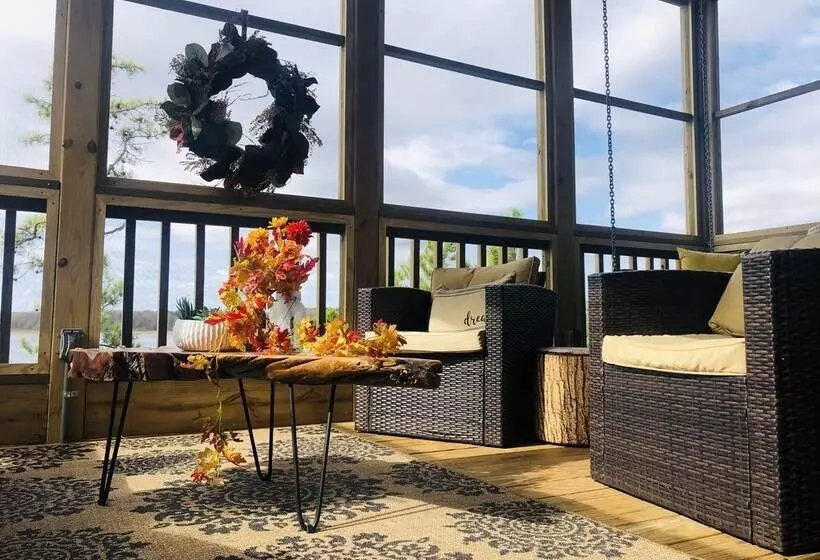 Magnificent Four Bedroom, Two 1/2 Bath Luxury, Log Sided Harbor North Cottage With Incredible Views