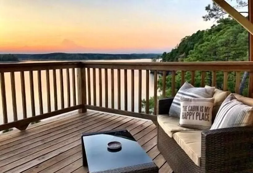 Magnificent Four Bedroom, Two 1/2 Bath Luxury, Log Sided Harbor North Cottage With Incredible Views