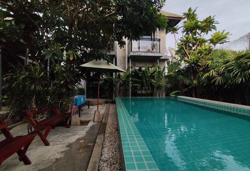 בית מלון כפרי Jr Place At Klong Muang Beach Krabi