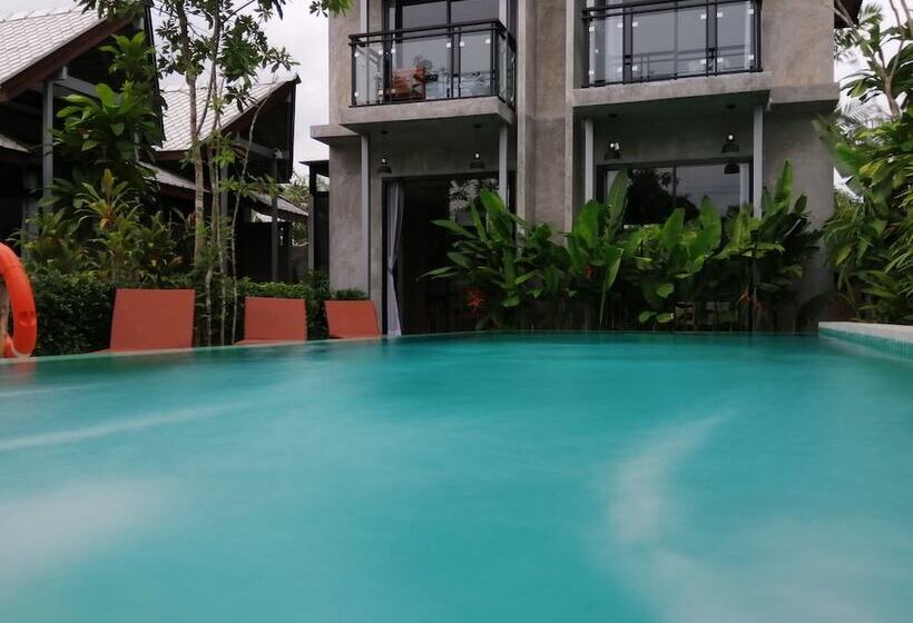 בית מלון כפרי Jr Place At Klong Muang Beach Krabi