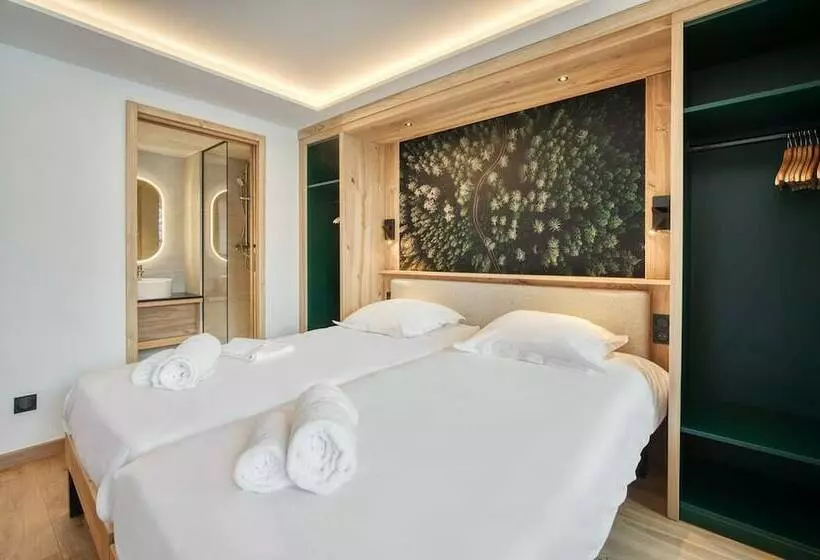 ホテル Chalet Hôtel Turquoise