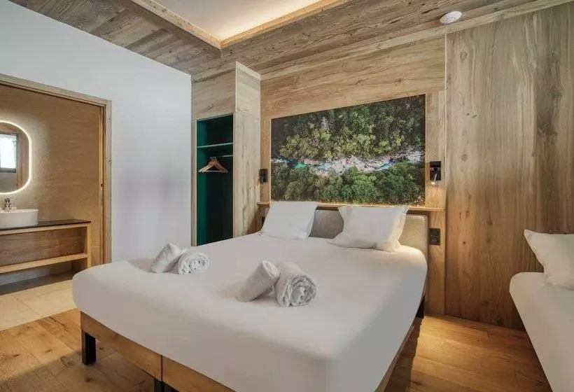 ホテル Chalet Hôtel Turquoise