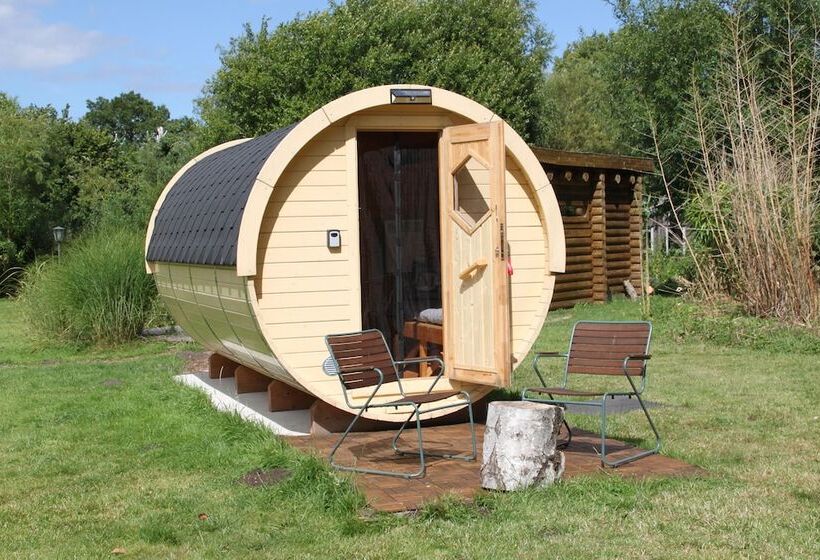 펜션 Schlaffässer Landhotel Teichwiesenhof