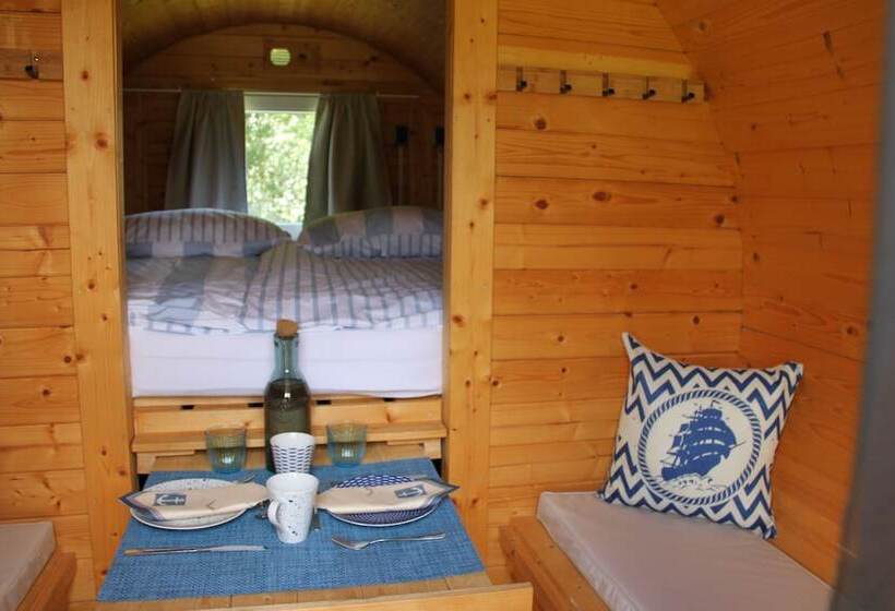 펜션 Schlaffässer Landhotel Teichwiesenhof