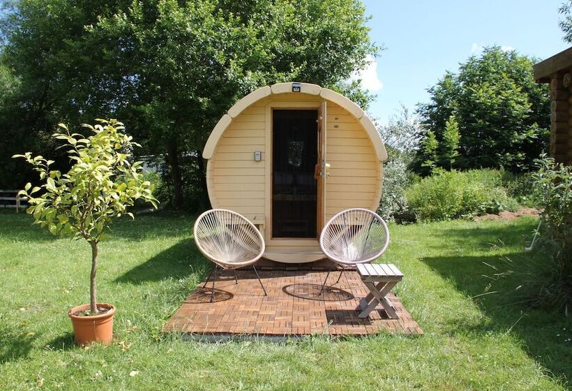 펜션 Schlaffässer Landhotel Teichwiesenhof