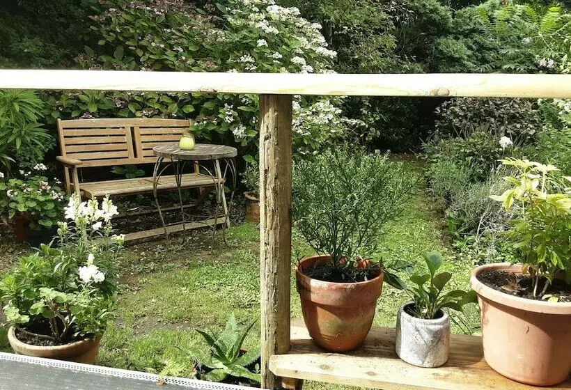 Tranquil Wood Cabin Set In A Beautiful Orchard