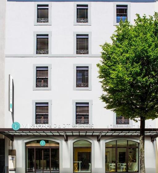 호텔 Visionapartments Geneva Montblanc