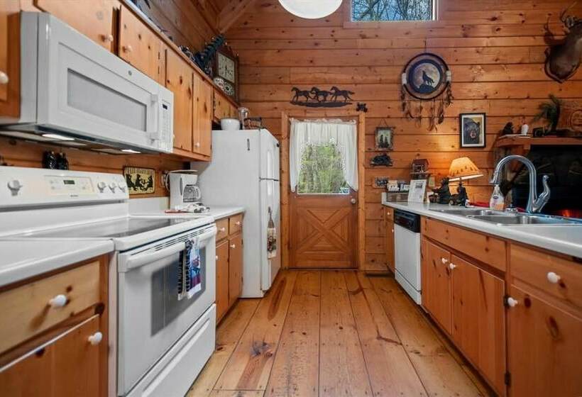 Bear Necessities Cozy Cabin Beside Briar Creek Fire Pit Wifi And Pet Friendly