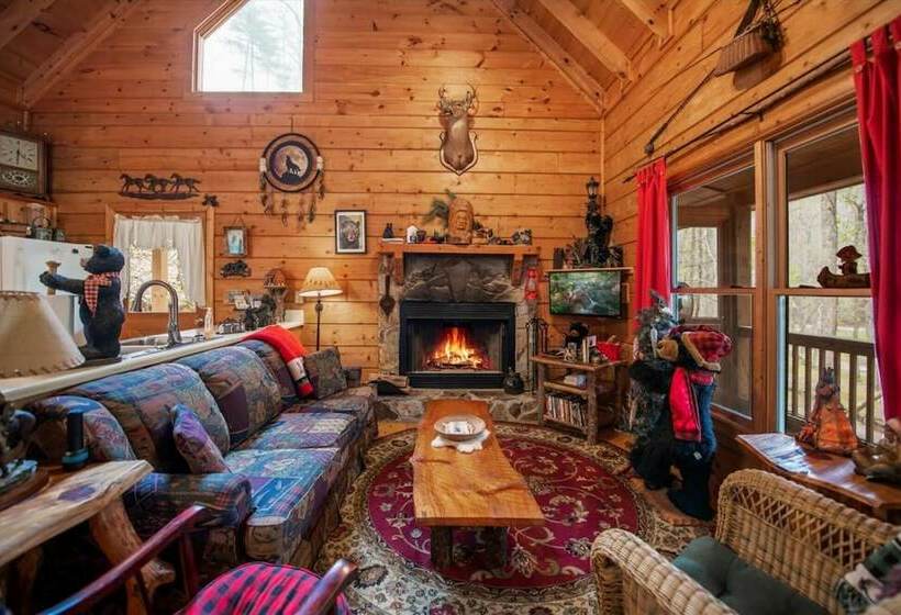 Bear Necessities Cozy Cabin Beside Briar Creek Fire Pit Wifi And Pet Friendly