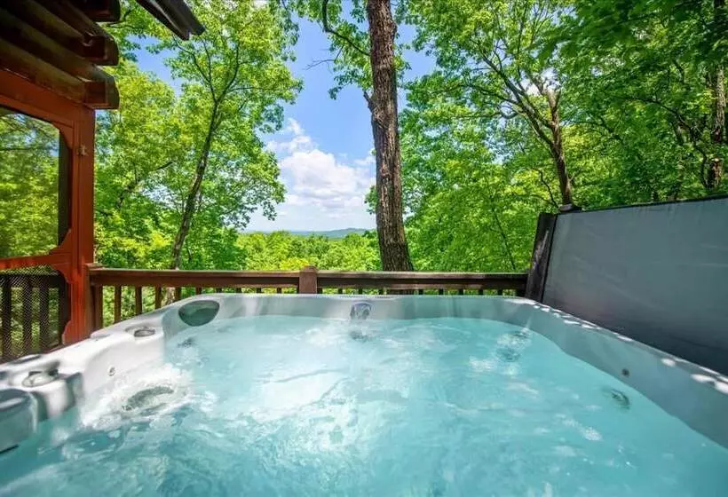 Hilltop Hideaway   Endearing Mountain Cabin With Hot Tub Foosball Pet Friendly