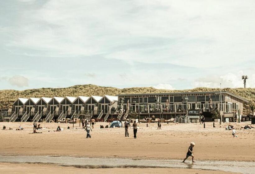 בית מלון כפרי Strandhuisjes Zoomers Aan Zee