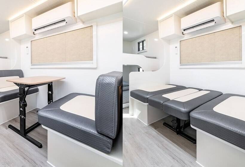 פנסיון Gapyeong Ddobagi Pet & Spa Glamping