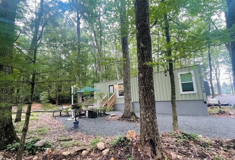 בית מלון כפרי Camptel Poconos Tiny Homes