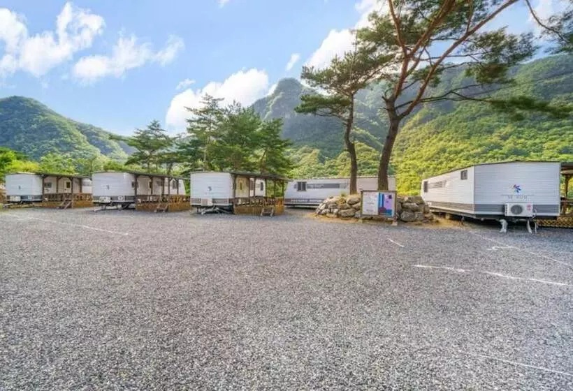 پانسیون Danyang Pine Caravan Camping