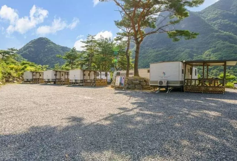 پانسیون Danyang Pine Caravan Camping