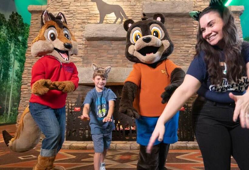 בית מלון כפרי Great Wolf Lodge Manteca