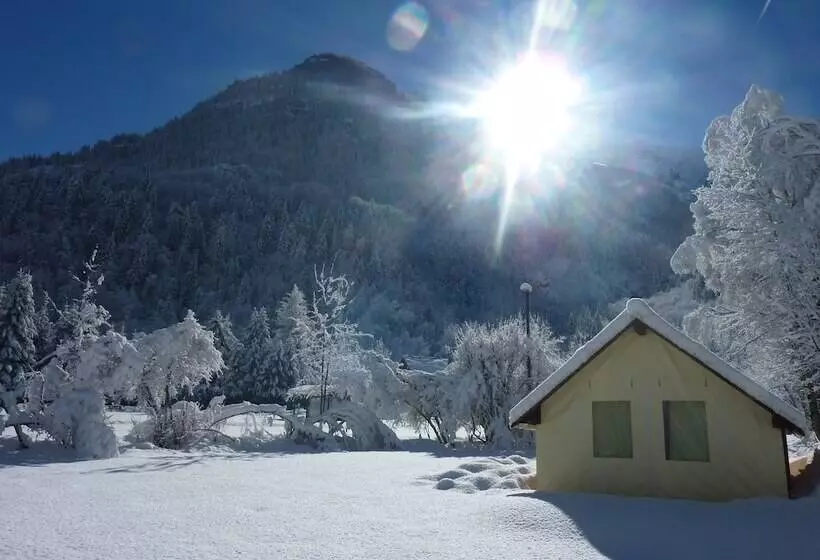 هتل Camping La Cascade De Venosc