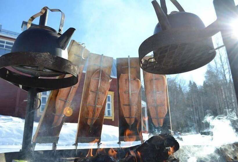 فندق صغير Herajärven Retkeilykeskus   Kiviniemi