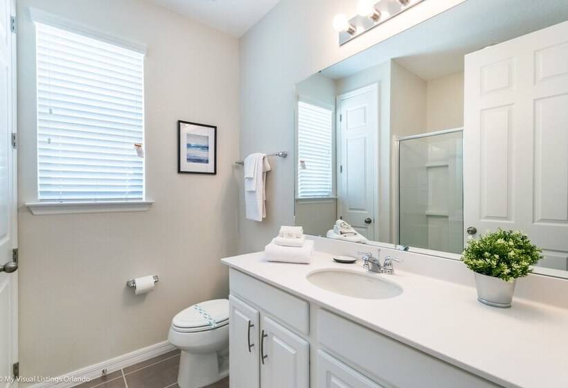 H9063 Brand New 9b6.5b Poolvilla Minutes To Disney