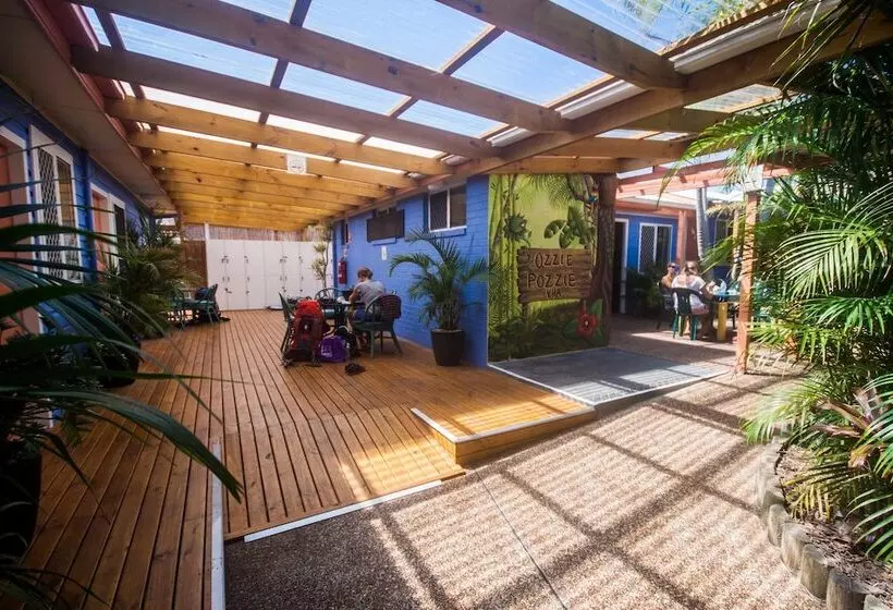 ユースホステル Ozzie Pozzie Backpackers   Yha