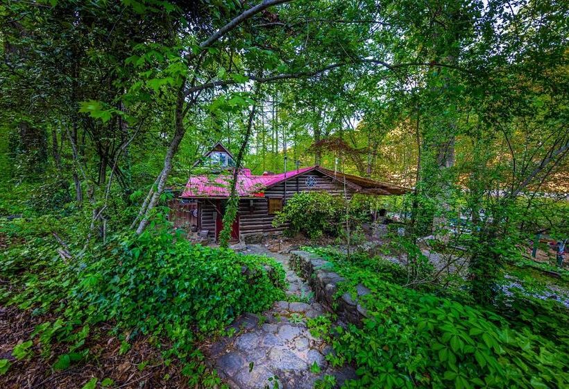 Bear Creek Lodge And Cabins In Helen Ga   Pet Friendly, River On Property, Walking Distance To Downt