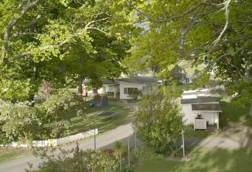 リゾートホテル Te Aroha Holiday Park And Hot Pools
