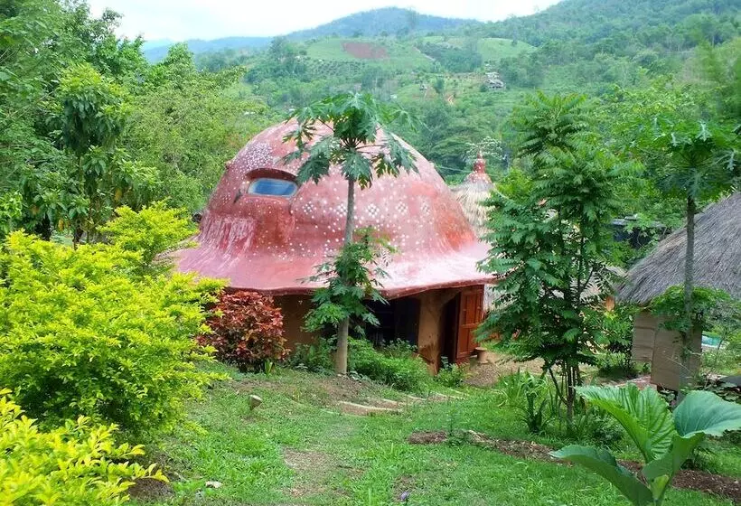 Hotelli Chiang Dao Roundhouses