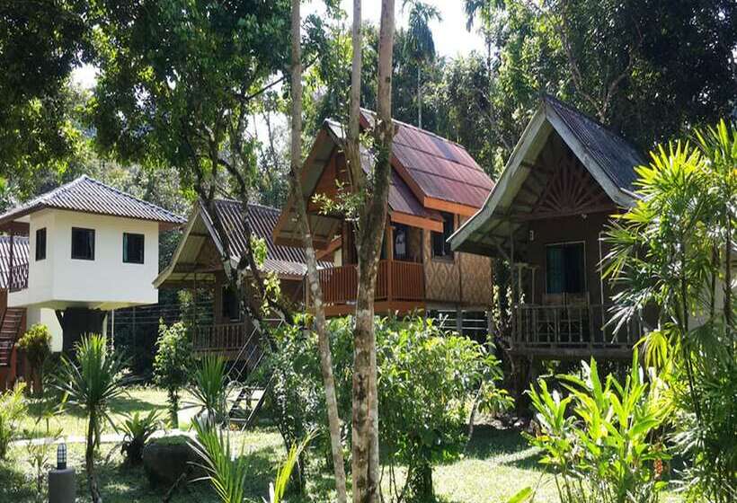 Пансион Khao Sok Jungle Huts Resort