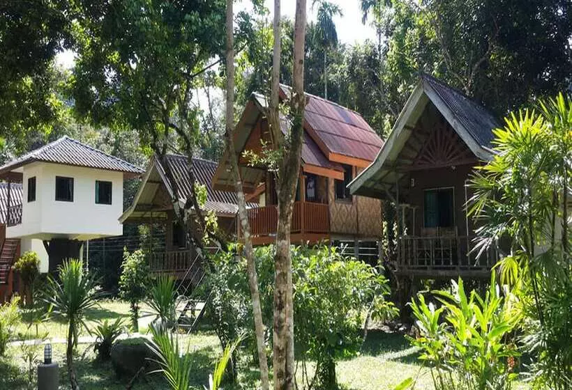 Пансион Khao Sok Jungle Huts Resort