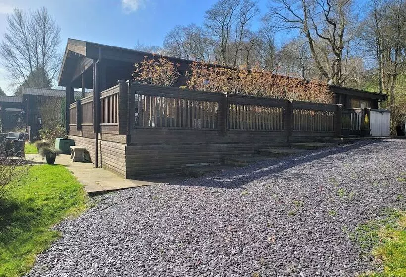ホテル Immaculate 2 Bed Lodge Next To Lake
