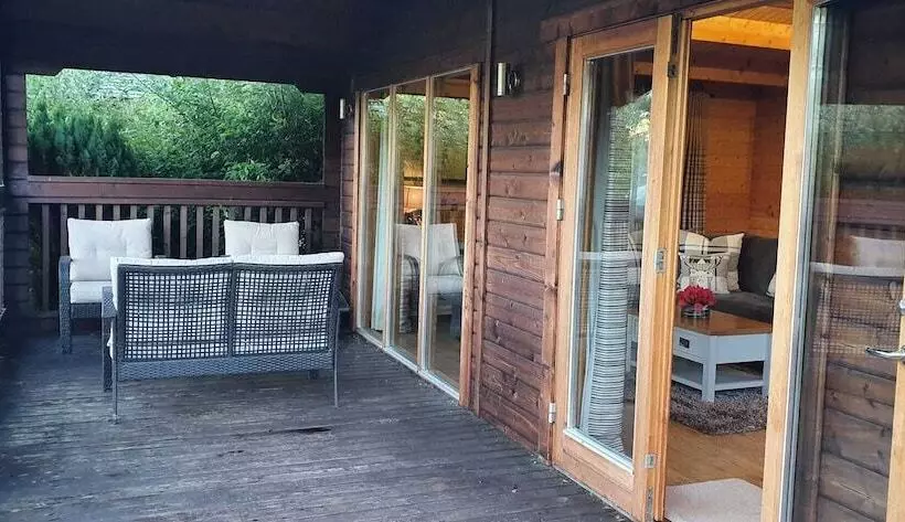 ホテル Immaculate 2 Bed Lodge Next To Lake