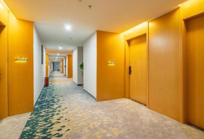 בית מלון כפרי Greentree Inn Jiangsu Huai An Qiangjiangpu District Shuidukou Avenue
