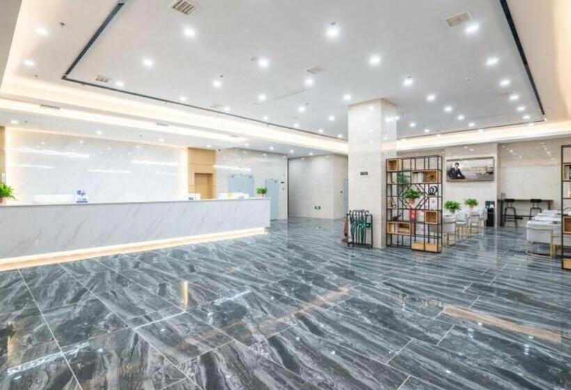 בית מלון כפרי Greentree Inn Jiangsu Huai An Qiangjiangpu District Shuidukou Avenue