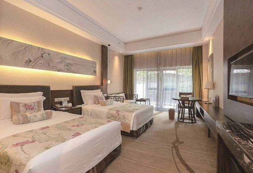 בית מלון כפרי Howard Johnson By Wyndham Dongqian Lake Plaza Ningbo