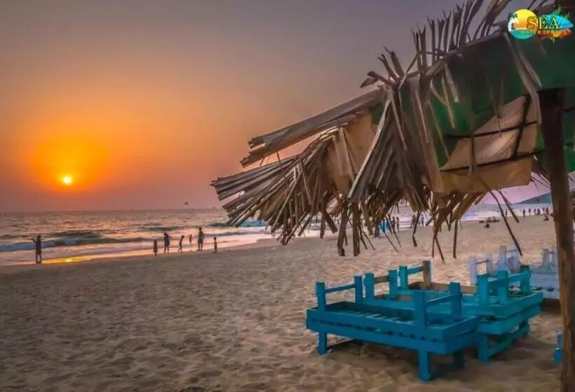 ペンション Altrude Villa Guest House Near Candolim Beach