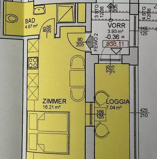 پانسیون Double Room With A Kitchenette In A Beautiful Surrounding