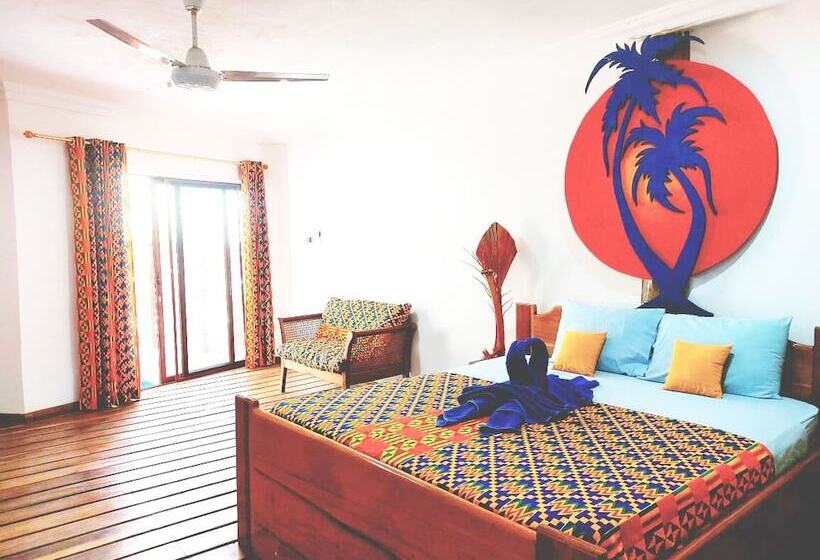 בית מלון כפרי Blue Palm Resort Ghana