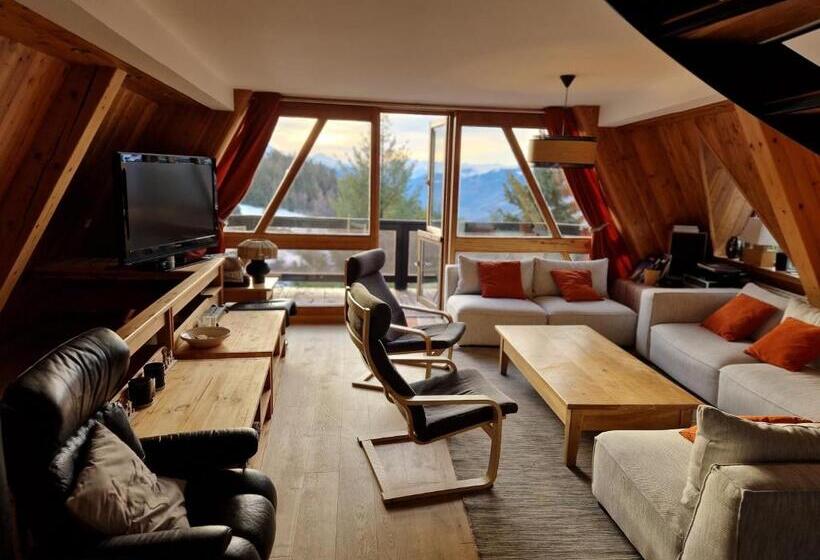 تختخواب و صبحانه Le Chalet Pointu De Capucine Chambre D Hote Arcs 1600